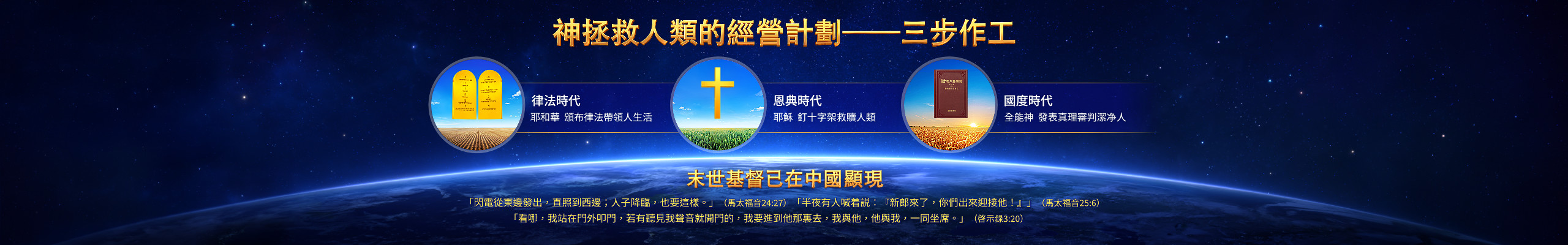 神拯救人類的經營計劃——三步作工